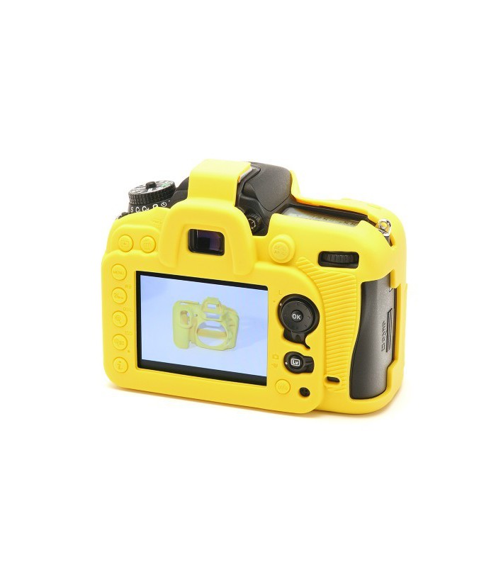 کاور دوربین easyCover مناسب برای نیکون D7200 و D7100 - رنگ زرد