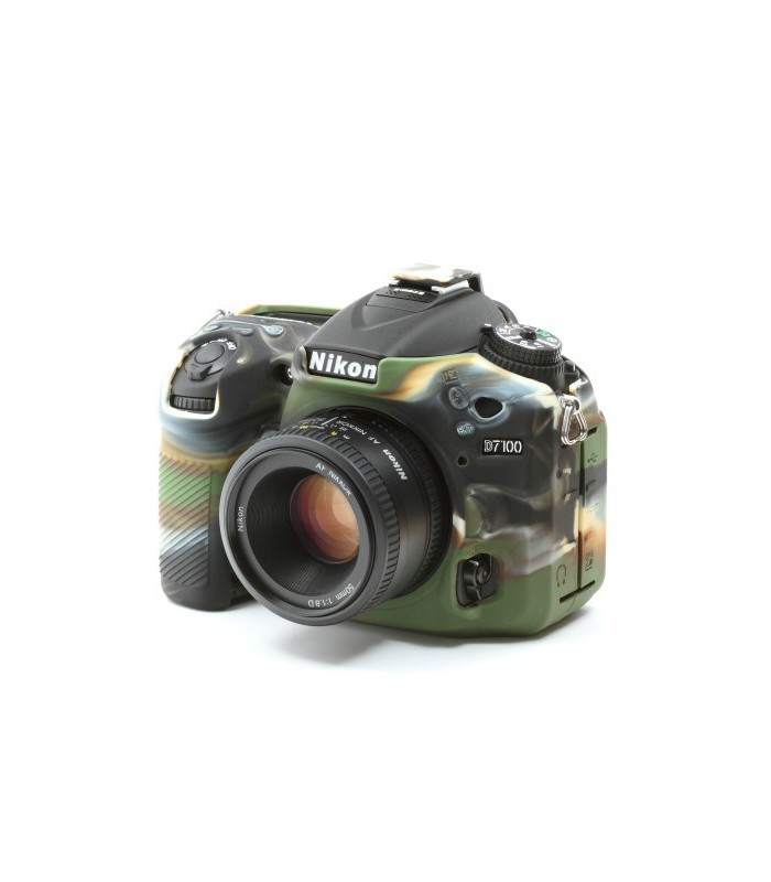 کاور دوربین easyCover مناسب برای نیکون D7200 و D7100 - رنگ سبز ارتشی