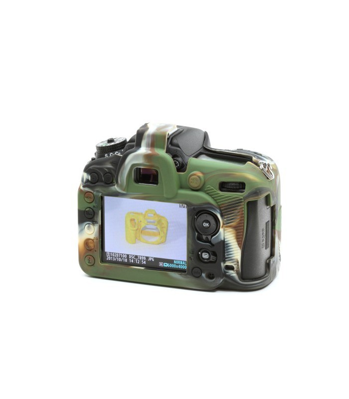 کاور دوربین easyCover مناسب برای نیکون D7200 و D7100 - رنگ سبز ارتشی