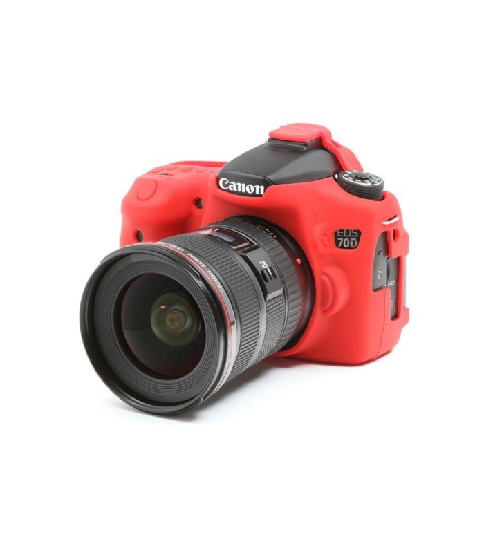 کاور دوربین easyCover مناسب برای کانن 70D - رنگ قرمز