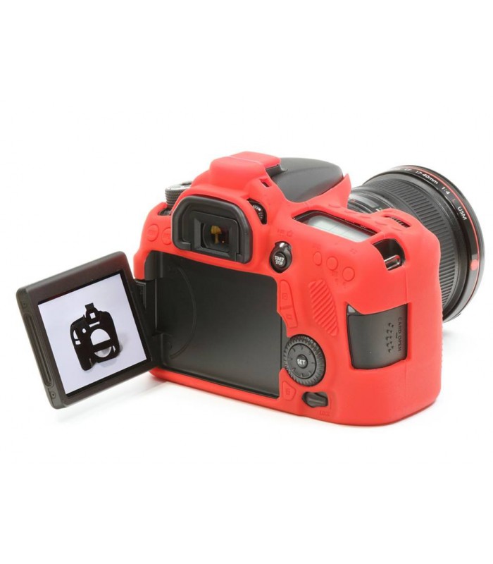 کاور دوربین easyCover مناسب برای کانن 70D - رنگ قرمز