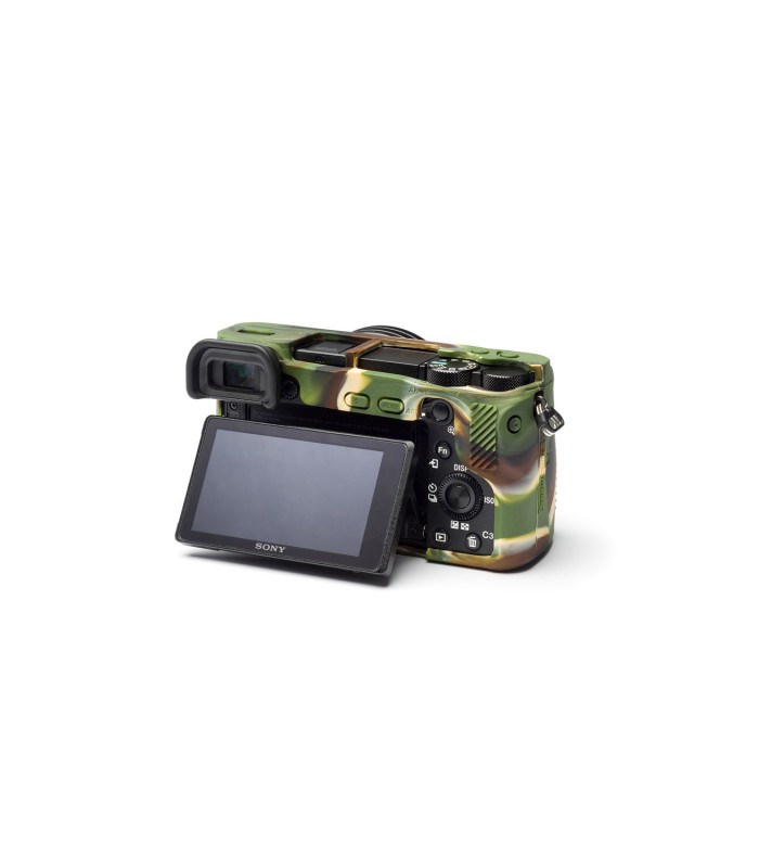 محافظ سیلیکونی easyCover مناسب برای دوربین سونی A6500 رنگ سبز ارتشی