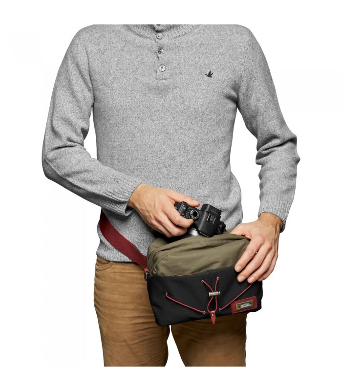 کیف شانه آویز نشنال جئوگرافیک مدل Iceland 2N1 NG IL 2350