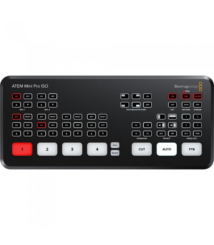 سوئیچر بلک مجیک مدل Blackmagic Design ATEM Mini Pro ISO HDMI Live Stream