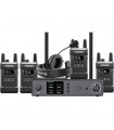 Hollyland Full-Duplex Intercom System with Four Beltpack Transceivers