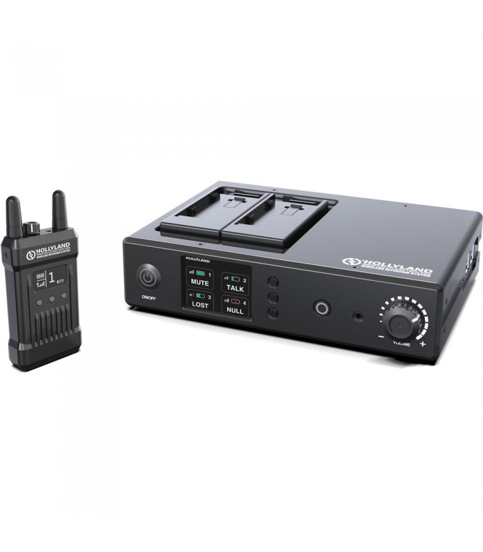 Hollyland Full-Duplex Intercom System with Four Beltpack Transceivers