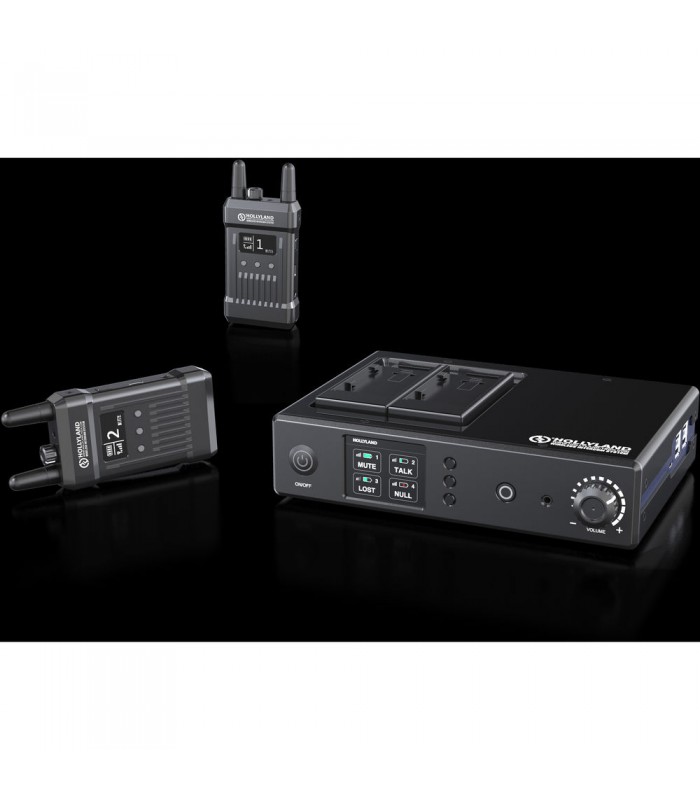 Hollyland Full-Duplex Intercom System with Four Beltpack Transceivers