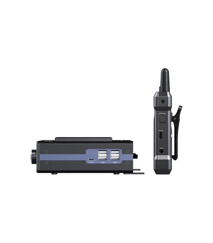 Hollyland Full-Duplex Intercom System with Four Beltpack Transceivers