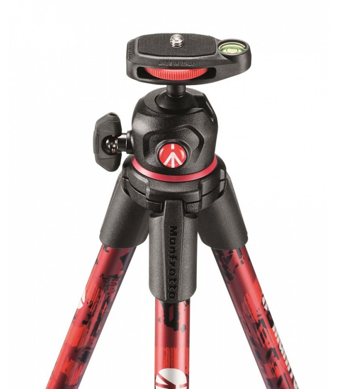 سه پایه مانفروتو مدل Manfrotto Off Road Ultra-Lightweight رنگ قرمز