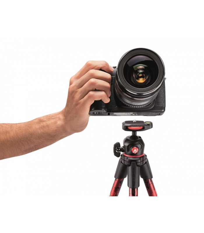 سه پایه مانفروتو مدل Manfrotto Off Road Ultra-Lightweight رنگ قرمز