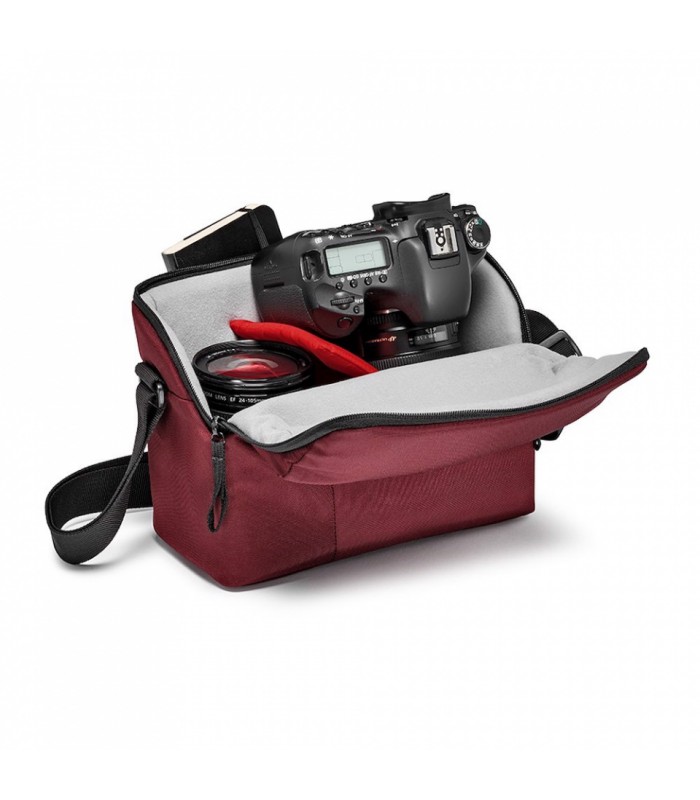 کیف شانه آویز مانفروتو مدل Manfrotto NX Camera Shoulder Bag II Bordeaux MB NX-SB-IIBX