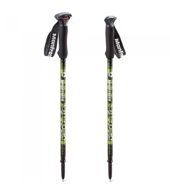 عصا و تک پایه مانفروتو مدل Manfrotto OFF ROAD WALKING STICKS رنگ سبز
