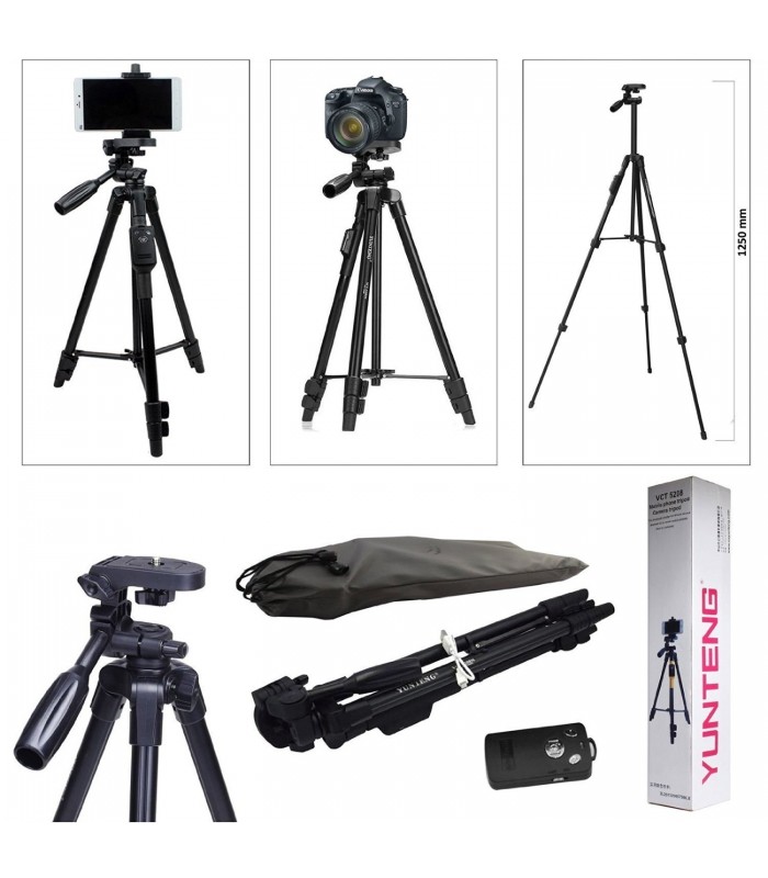 سه‌پایه Yunteng مدل VCT5208