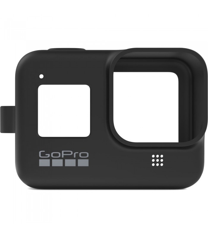 کاور سیلیکونی و بند برای گوپرو هیرو ۸ | Sleeve and Lanyard for HERO8 رنگ مشکی