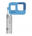 کاور سیلیکونی و بند برای گوپرو هیرو ۸ | Sleeve and Lanyard for HERO8 رنگ آبی