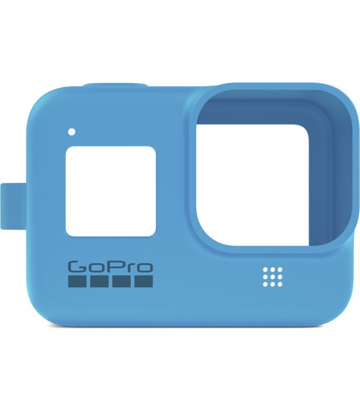 کاور سیلیکونی و بند برای گوپرو هیرو ۸ | Sleeve and Lanyard for HERO8 رنگ آبی