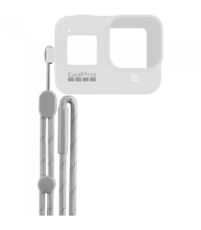 کاور سیلیکونی و بند برای گوپرو هیرو ۸ | Sleeve and Lanyard for HERO8 رنگ سفید