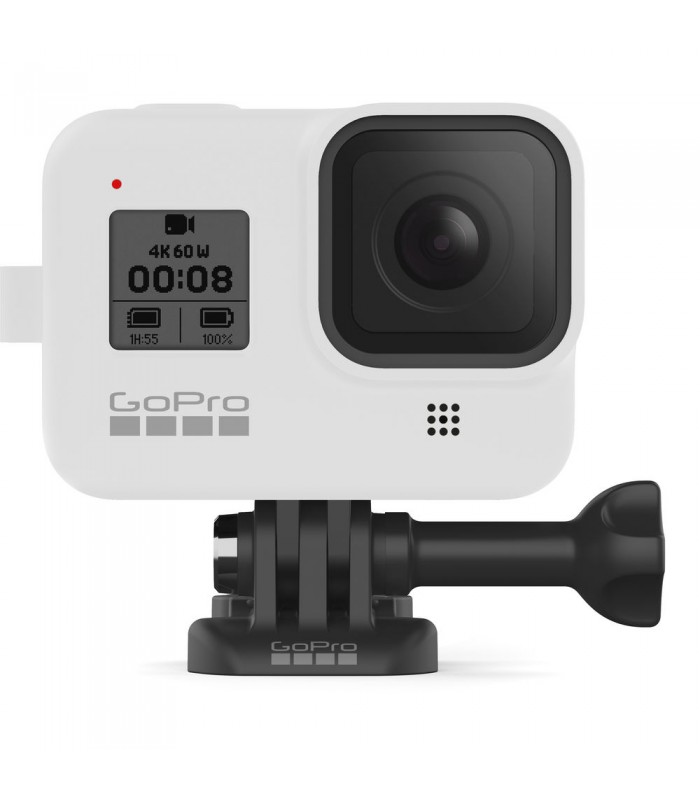 کاور سیلیکونی و بند برای گوپرو هیرو ۸ | Sleeve and Lanyard for HERO8 رنگ سفید