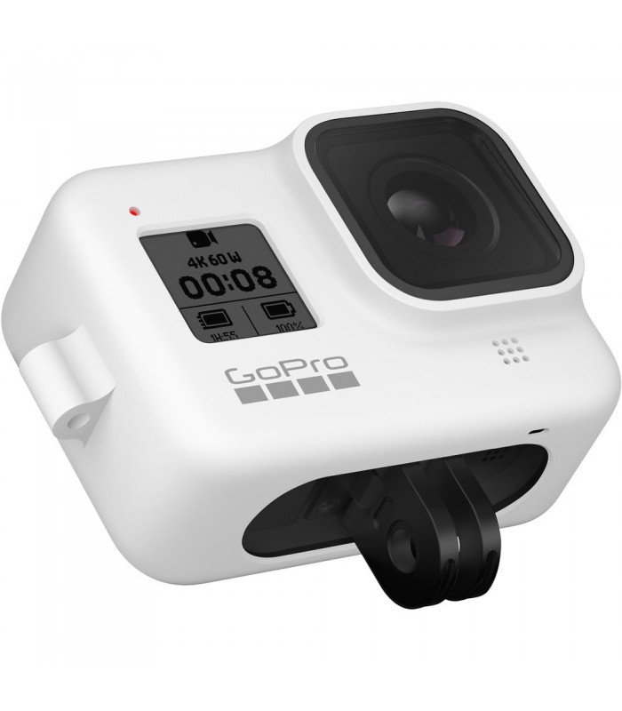 کاور سیلیکونی و بند برای گوپرو هیرو ۸ | Sleeve and Lanyard for HERO8 رنگ سفید
