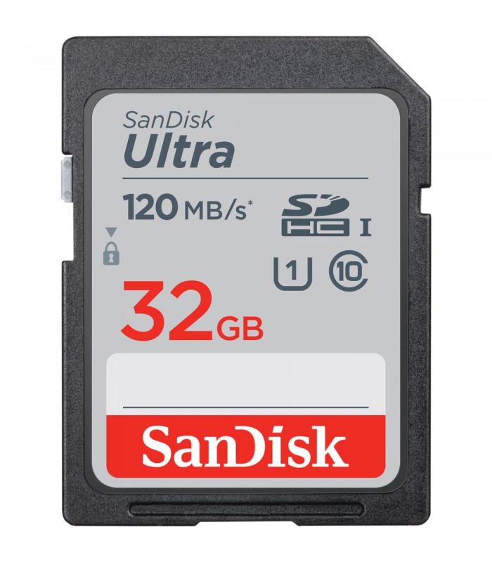 کارت حافظه سندیسک مدل SanDisk 32GB Ultra SDHC UHS-I 120MB/s