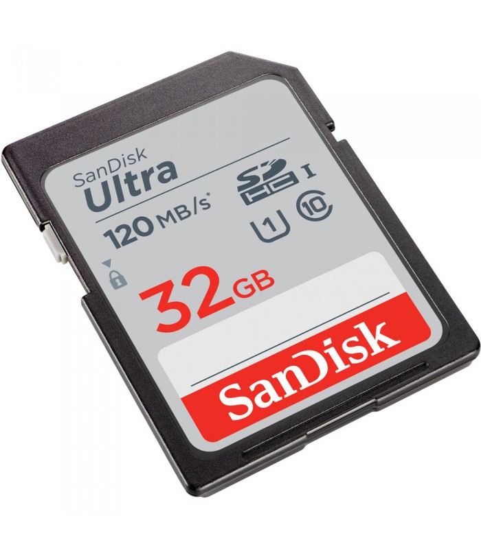 کارت حافظه سندیسک مدل SanDisk 32GB Ultra SDHC UHS-I 120MB/s