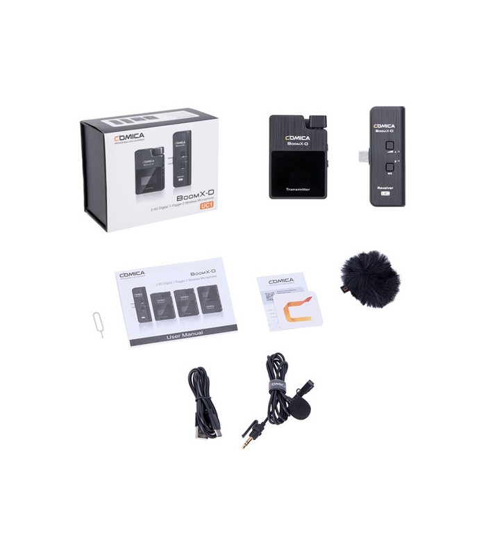 میکروفن بیسیم کامیکا مدل BoomX-D UC1 برای دستگاه‌های اندرویدی