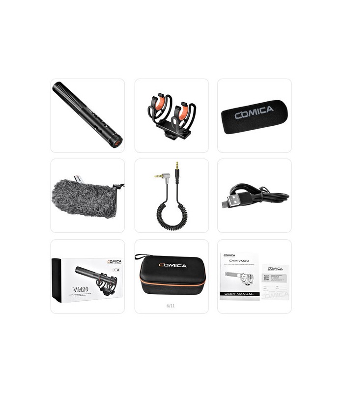 میکروفون شاتگان کامیکا CVM-VM20