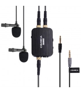 میکروفون یقه ای دوبل کامیکا DUAL.LAV D03