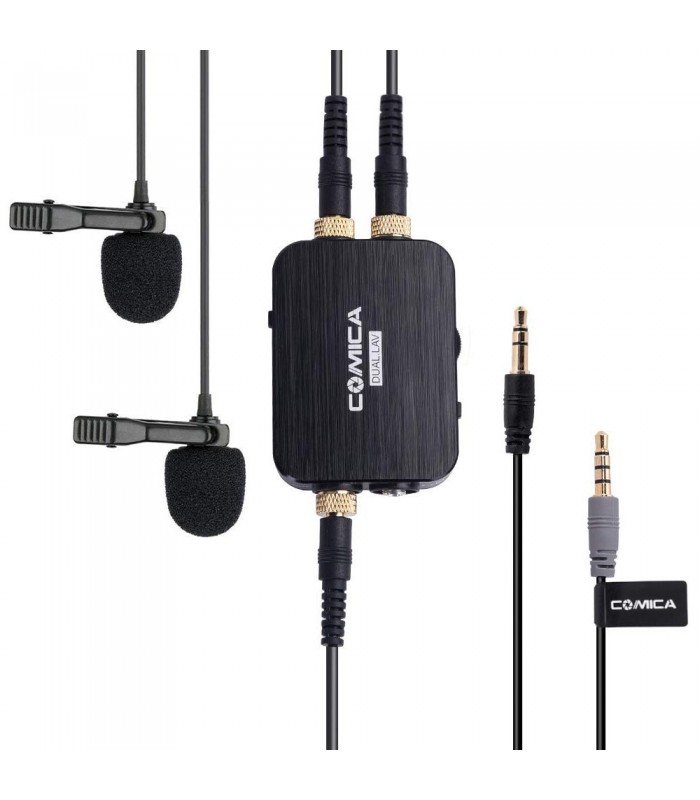 میکروفون یقه ای دوبل کامیکا DUAL.LAV D03