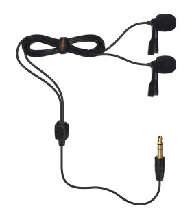 میکروفون یقه ای دوبل کامیکا CVM-D02 (4.5 متر)