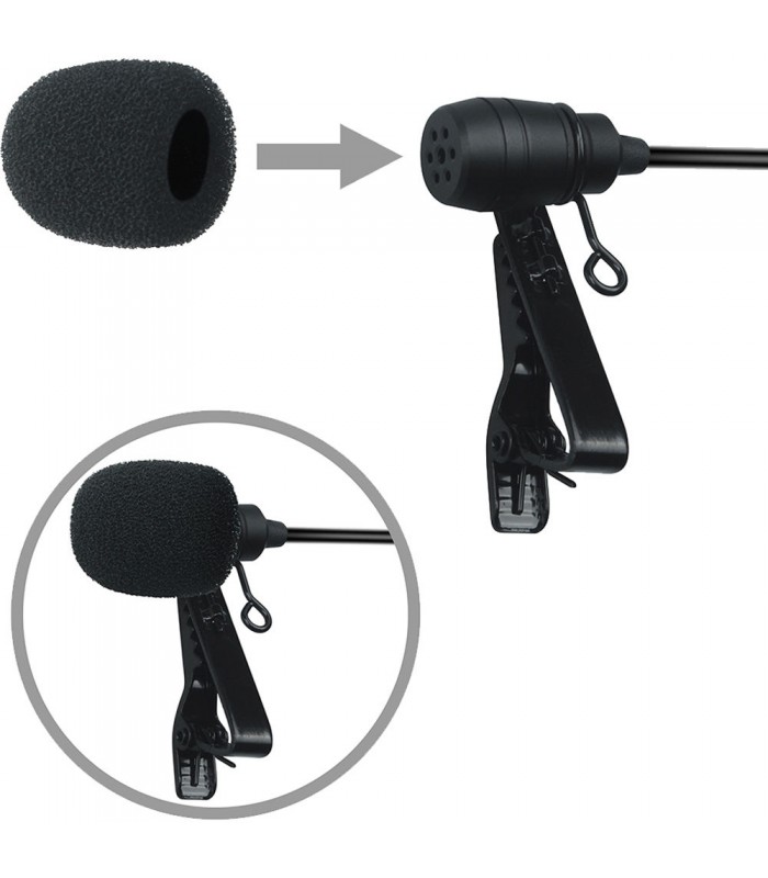 میکروفون یقه ای دوبل کامیکا CVM-D02 (4.5 متر)