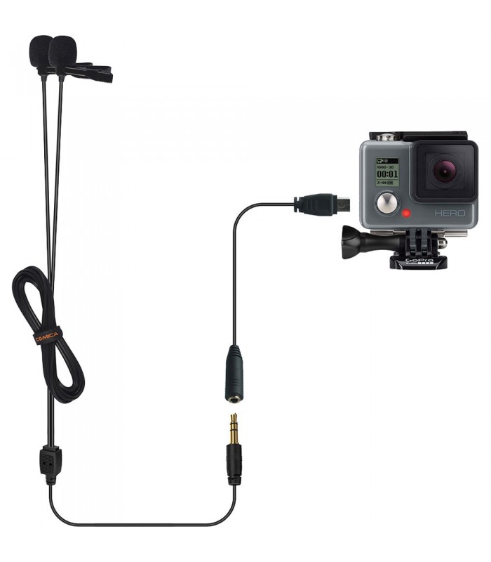 میکروفون یقه ای دوبل کامیکا CVM-D02 (2.5 متر)