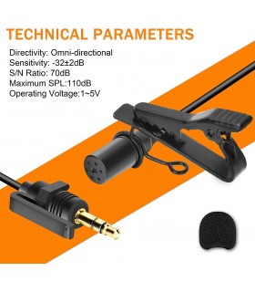 میکروفون یقه ای کامیکا CVM-SM-O1