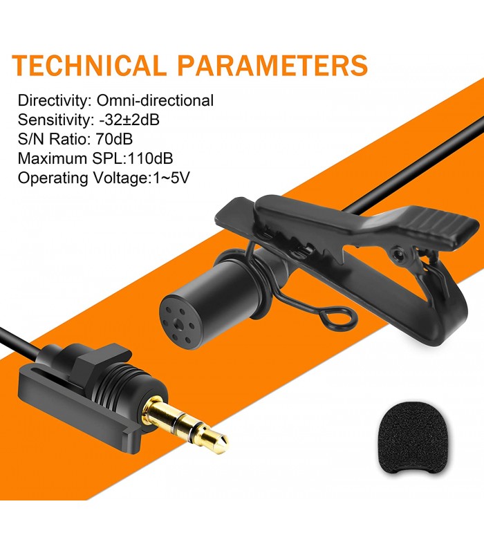 میکروفون یقه ای کامیکا CVM-SM-O1