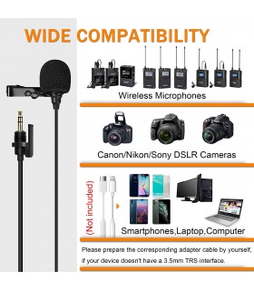 میکروفون یقه ای کامیکا CVM-SM-O1