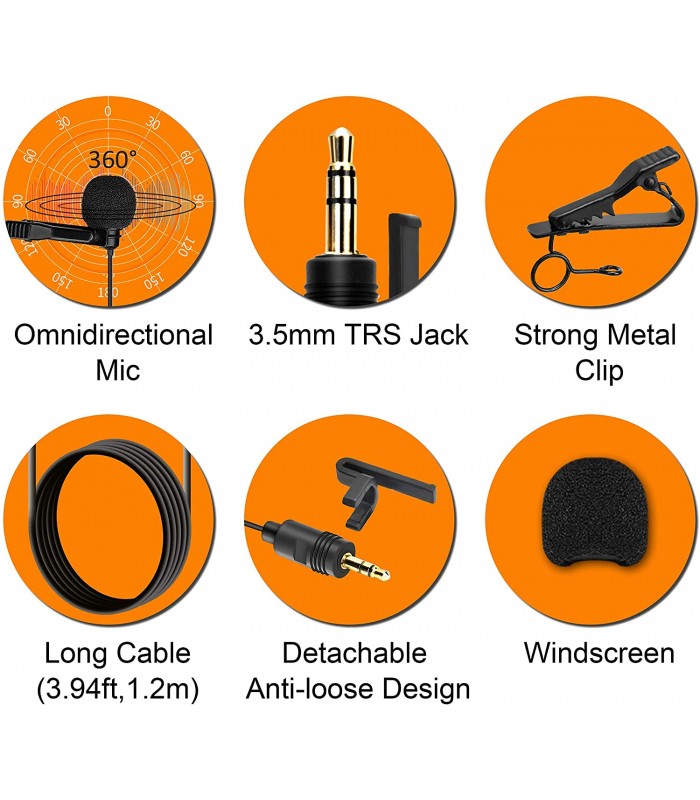 میکروفون یقه ای کامیکا CVM-SM-O1