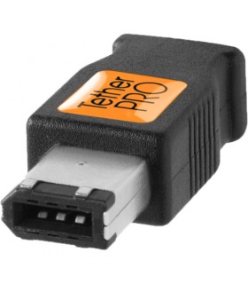 کابل تتر تولز Tether Tools TetherPro FireWire 400 6-Pin to 6-Pin FW44BLK