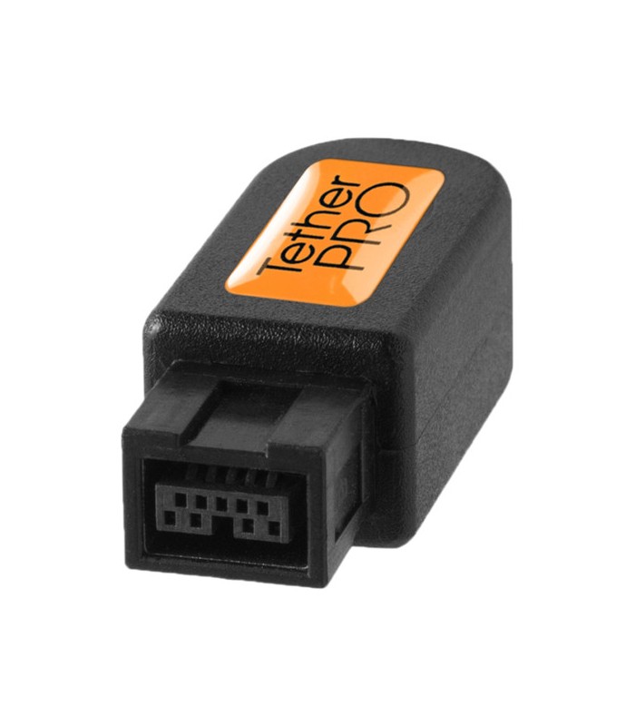 کابل تتر تولز Tether Tools TetherPro FireWire 800 9-pin to FireWire 400 4-pin FWBI49BLK