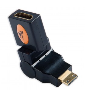 مبدل چرخشی تتر تولز Tether Tools HDMI Female to Mini-HDMI Male 360° Swivel Adapter TPHDC360