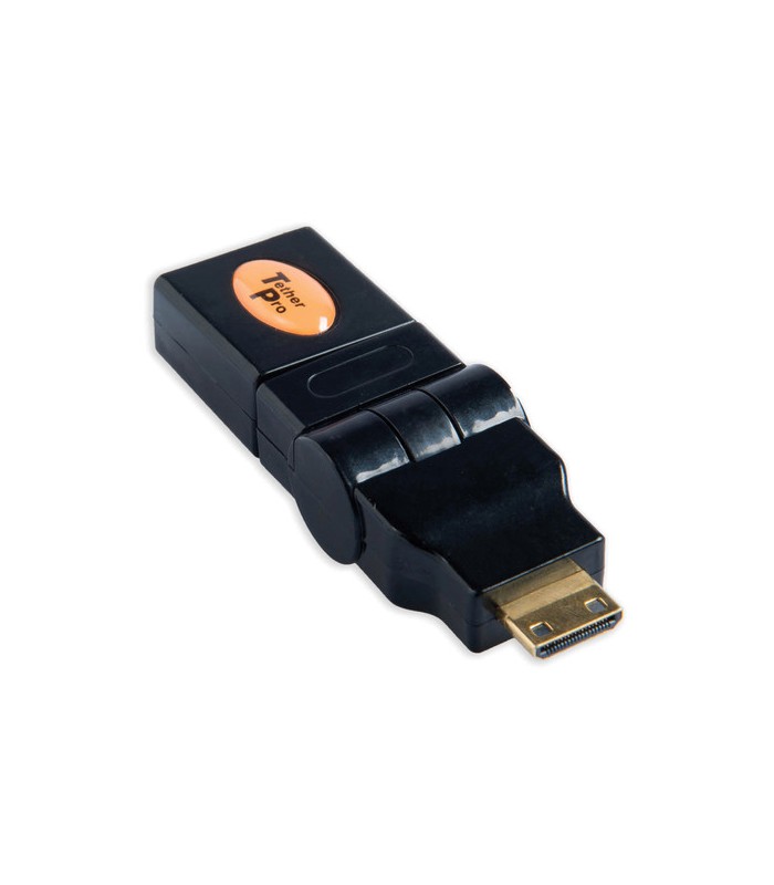 مبدل چرخشی تتر تولز Tether Tools HDMI Female to Mini-HDMI Male 360° Swivel Adapter TPHDC360