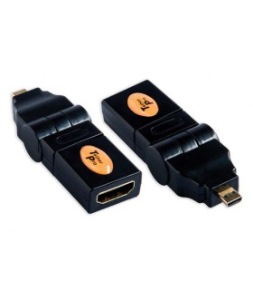 مبدل چرخشی تتر تولز Tether Tools HDMI Female to Micro-HDMI Male 360° Swivel Adapter TPHDD360
