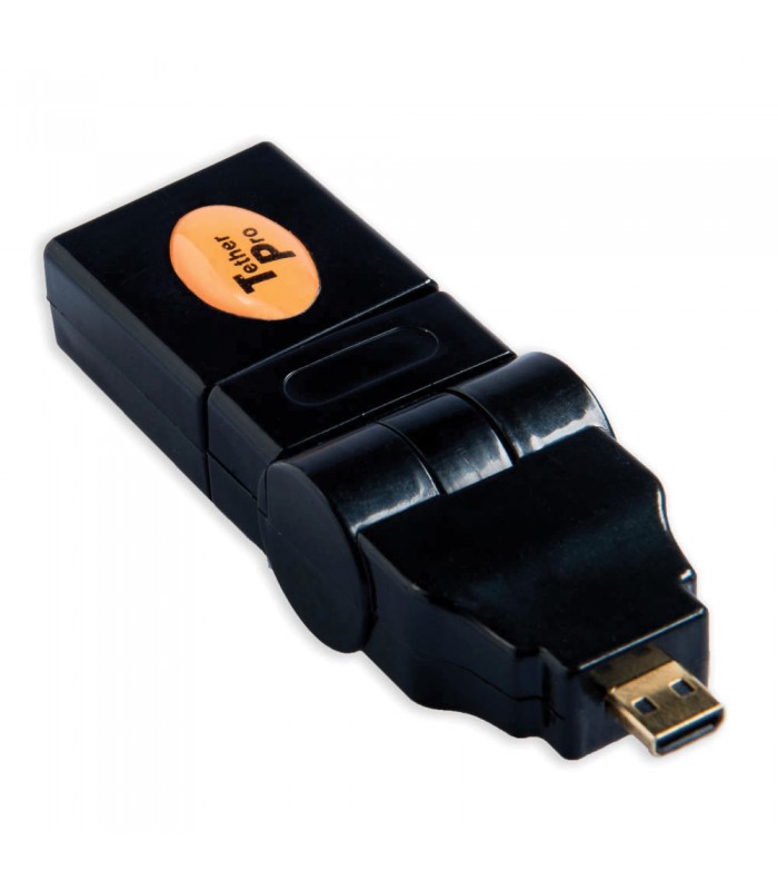 مبدل چرخشی تتر تولز Tether Tools HDMI Female to Micro-HDMI Male 360° Swivel Adapter TPHDD360