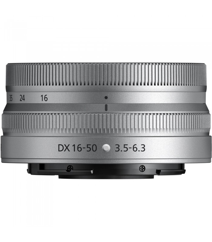 لنز نیکون NIKKOR Z DX 16-50mm f/3.5-6.3 VR نقره‌ای