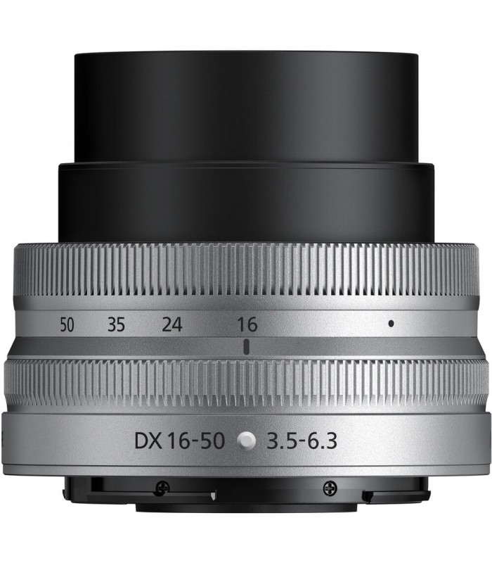 لنز نیکون NIKKOR Z DX 16-50mm f/3.5-6.3 VR نقره‌ای