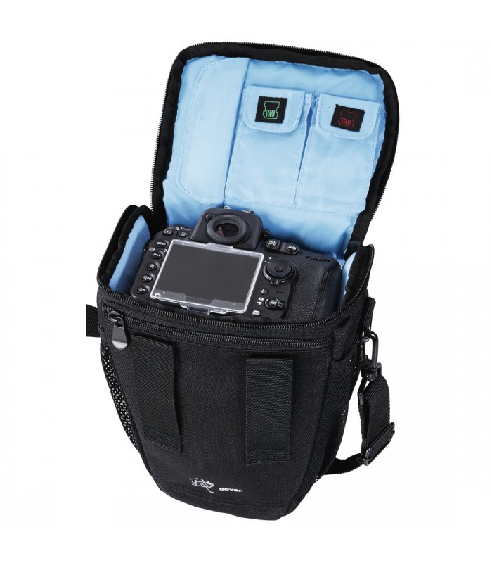 کیف دوربین شانه‌آویز هاما مدل Hama Canberra 130 Colt-آبی