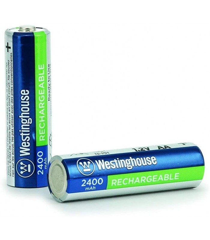 باتری قابل شارژ قلمی AA  Westinghouse Pre-Charged 2400mAh 1.2V Ni-Mh