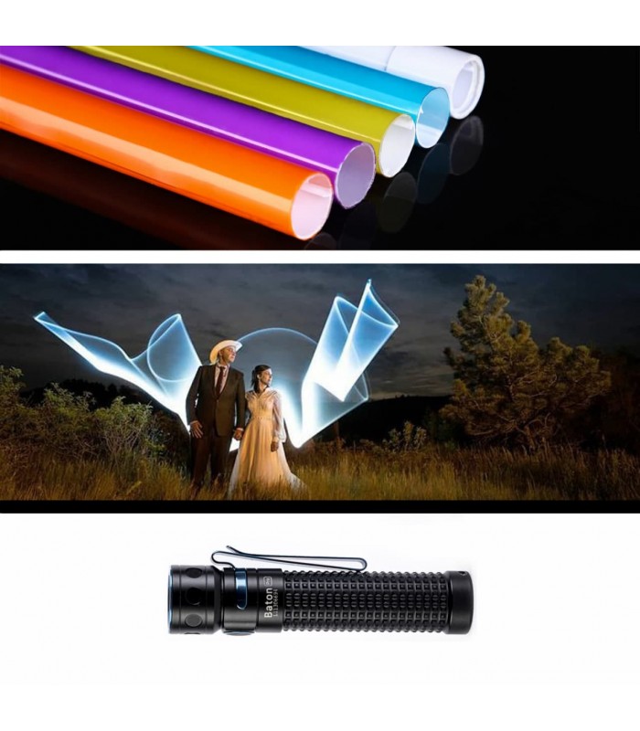 کیت تیوب نقاشی با نور همراه با چراغ قوه ۵۰۰ لومنز Olight