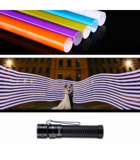 کیت تیوب نقاشی با نور همراه با چراغ قوه ۵۰۰ لومنز Olight