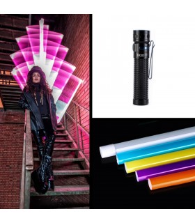 کیت تیوب نقاشی با نور همراه با چراغ قوه ۵۰۰ لومنز Olight