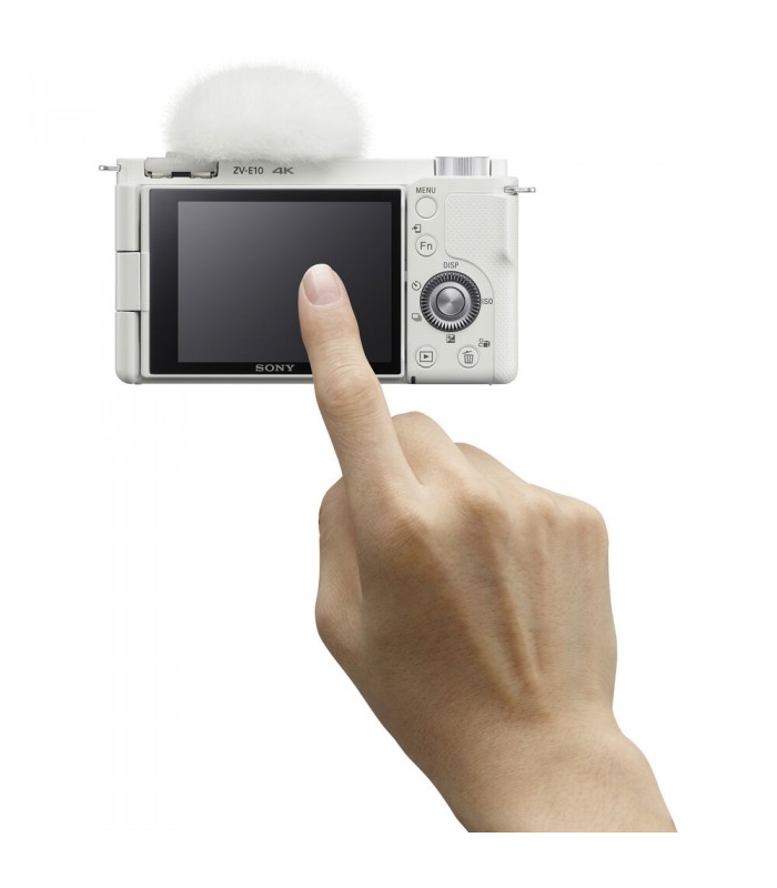 دوربین بدون آینه سونی مدل ZV-E10 رنگ سفید